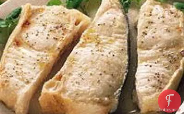 Bifes De Peixe Grelhados
