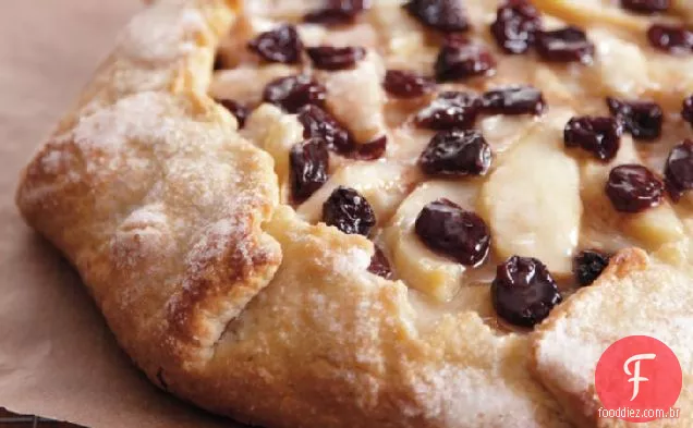 Cereja-Amêndoa-Pêra Crostata