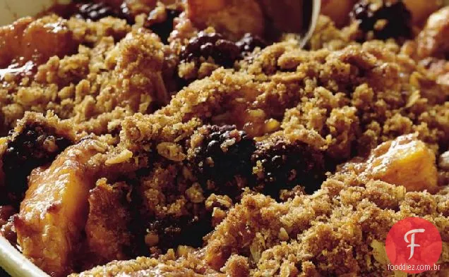 Blackberry Peach Crisp