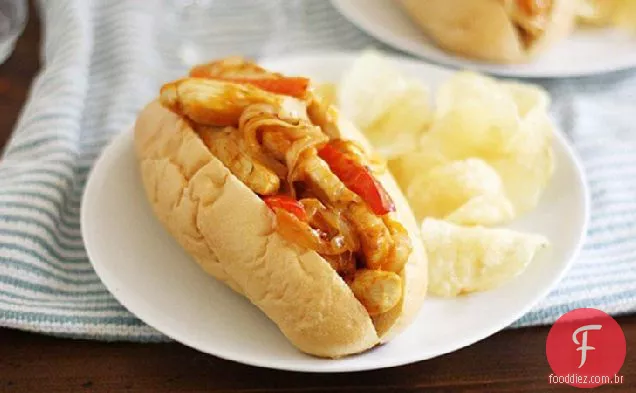 Chipotle Chicken Cheesesteaks