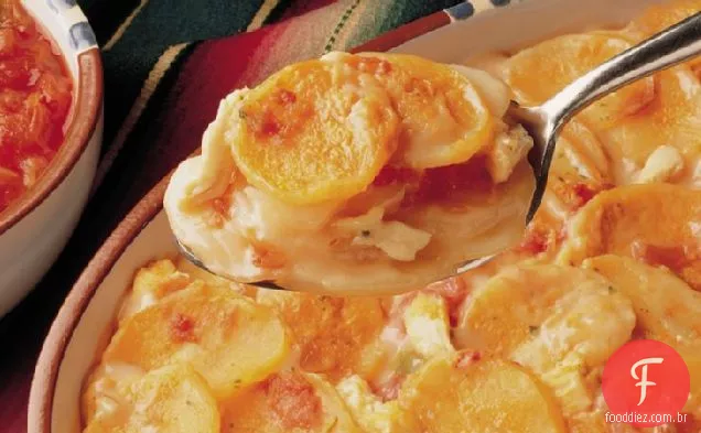 Batatas e frango Fiesta