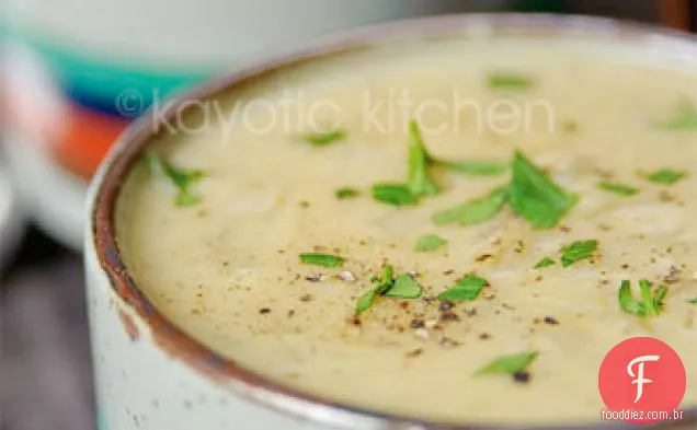 Sopa Cremosa De Mostarda E Cebola