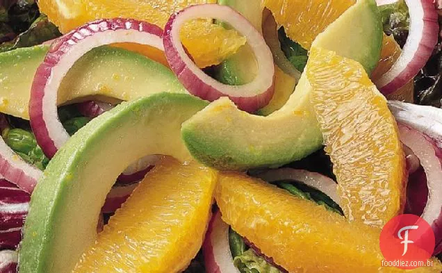 Salada Laranja-Abacate