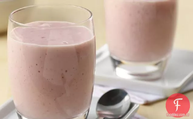 Smoothies Fáceis De Morango E Banana