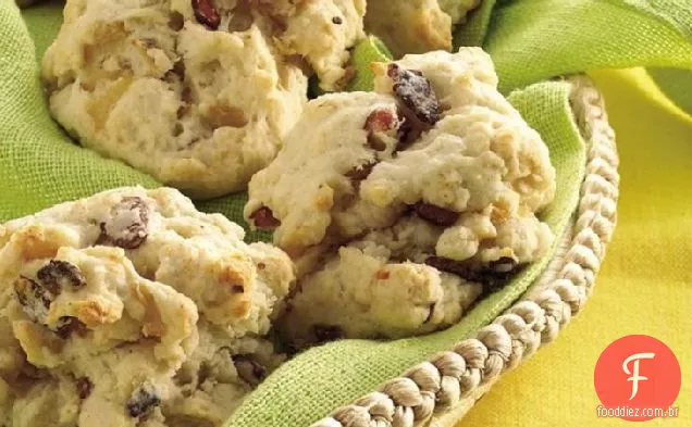 Biscoitos de Bacon e cebola