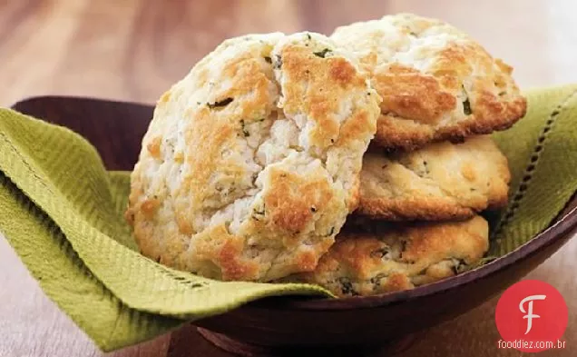 Biscoitos De Cebola Franceses