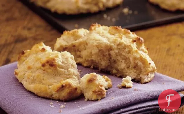 Biscoitos De Cebola Franceses Rápidos