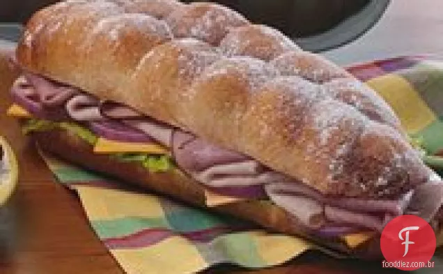 Pão Francês Trançado