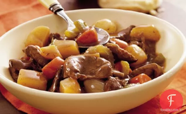 Frigideira de carne e batata