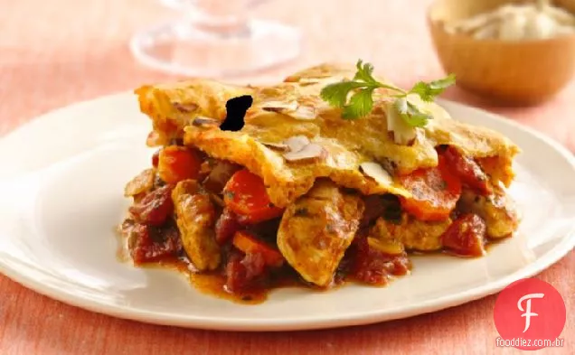 Caçarola De Frango Em Estilo Marroquino