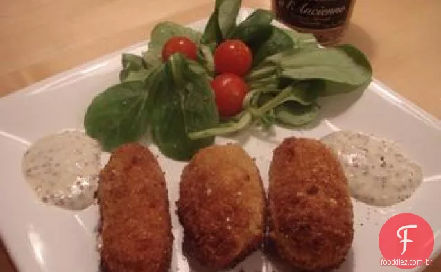 Croquetes De Mostarda De Frango