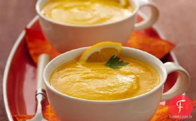 Slow-Cooker Gingered Carrot Soup