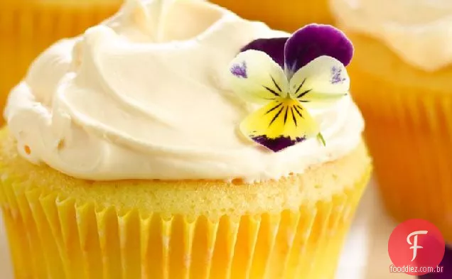 Cupcakes De Creme De Limão