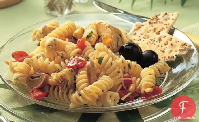 Salada De Massa De Alcachofra-Pimenta