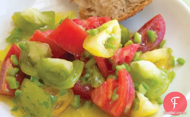 Salada de tomate com Chile e limão