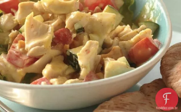 Salada De Frango Pita Sanduíches