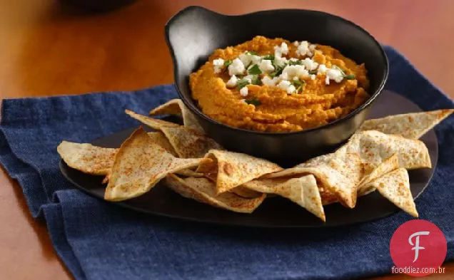 Taco Hummus e Tortilla Chips