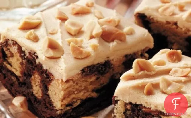 Brownies Da Ondinha Da Manteiga De Amendoim