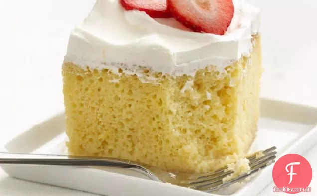 Bolo Skinny Tres Leches