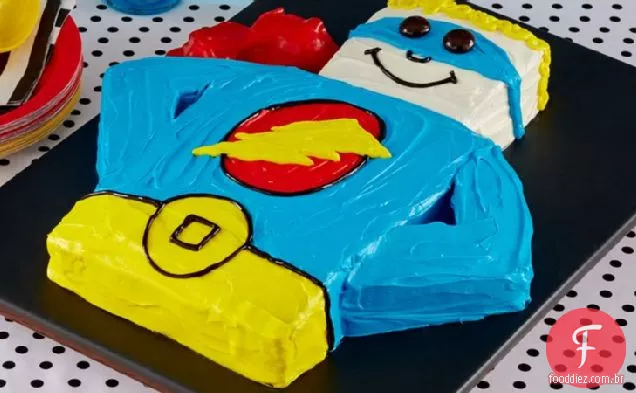 Bolo Super-Herói