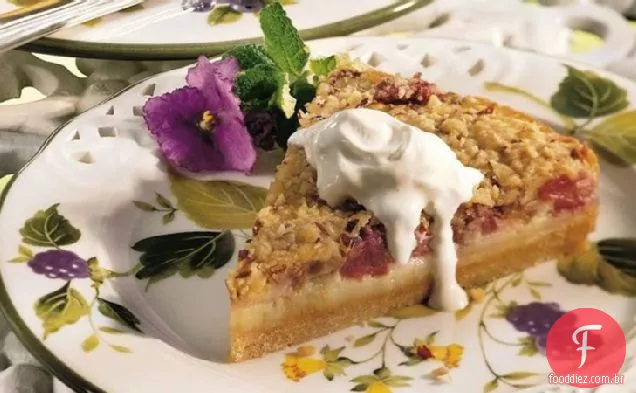 Ruibarbo Creme Tart