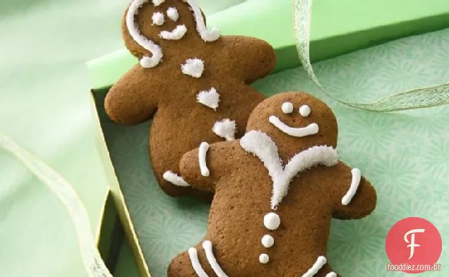 Biscoitos de gengibre com Glacê Real