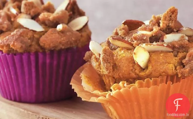 Muffins De Abóbora Streusel