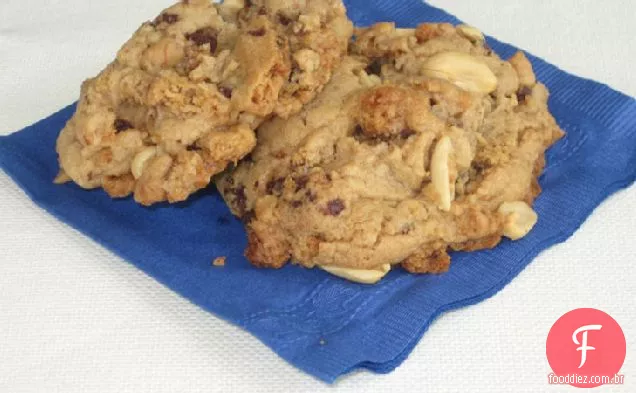 Biscoitos De Chocolate Break- ' Em-Up-Biscoitos De Manteiga De Amendoim
