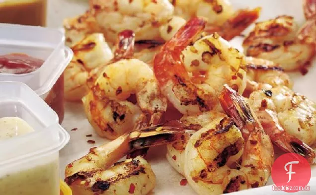 Prato De Camarão Grelhado Picante