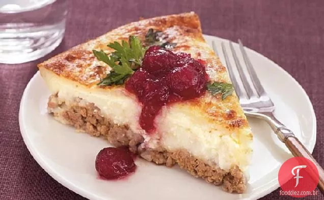 Torta De Jantar De Ação De Graças