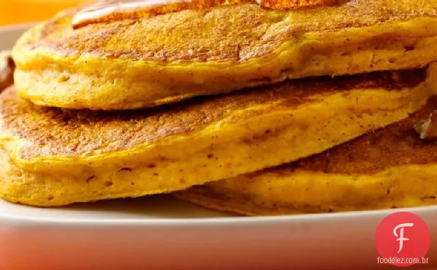 Panquecas De Abóbora De Gengibre Cristalizadas