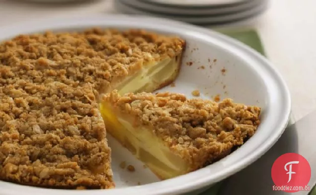 Torta De Creme De Pêra Incrivelmente Fácil
