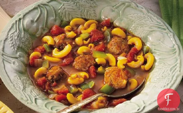 Meatball Pasta Soup
