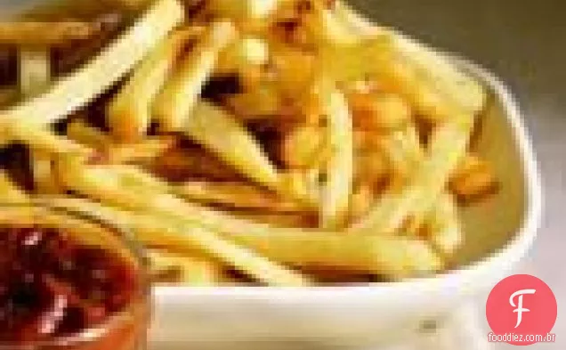Batatas Fritas Com Ketchup Caseiro
