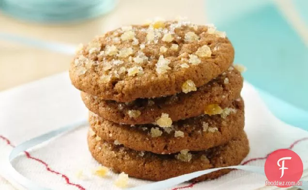 Biscoitos De Gengibre Triplos Em Borracha