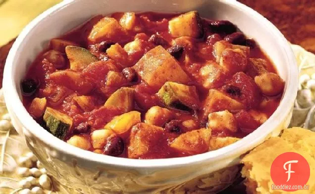 30 Minutos De Chili Vegetariano