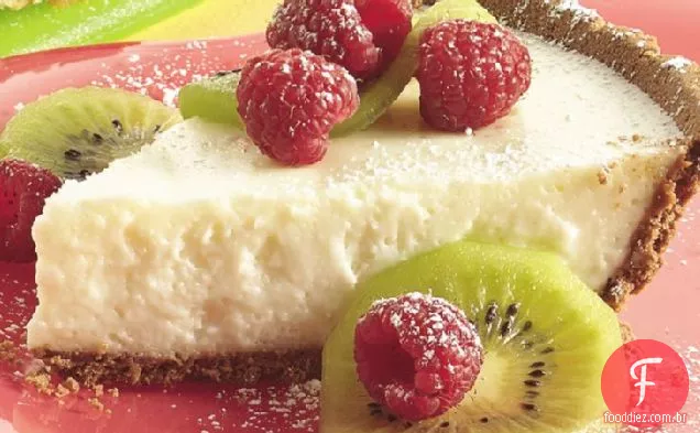 Torta De Cheesecake Frutado Sem Assar