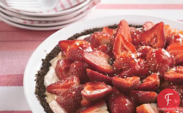 Torta De Morango Decadente