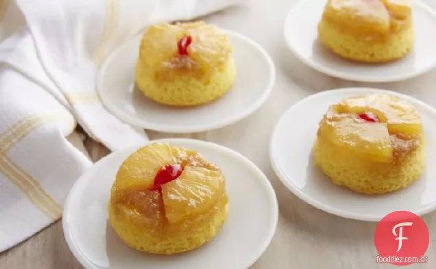 Abacaxi De Cabeça Para Baixo Cupcakes