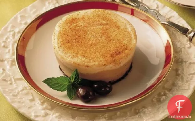 Mini Cappuccino Cheesecakes