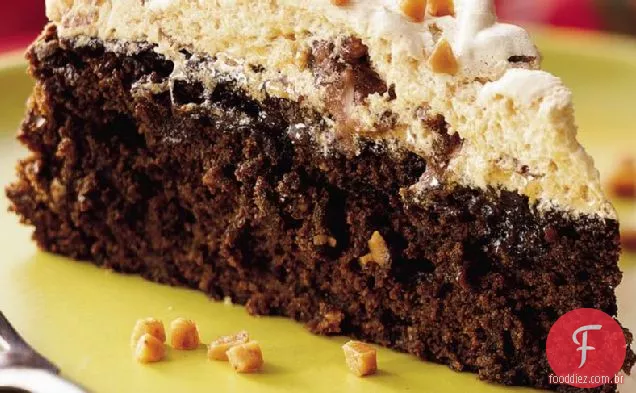 Pão De Gengibre De Merengue Toffee