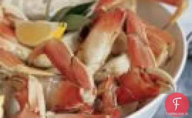 Caranguejo Rachado Com Maionese De Rábano