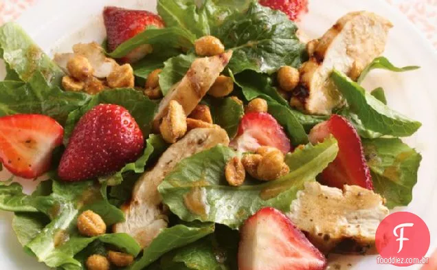 Salada De Frango Balsâmico Grelhado