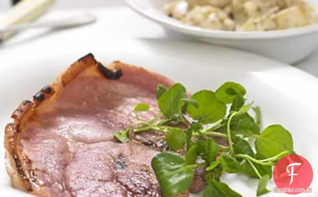Gammon Com Salada De Batata Mostarda