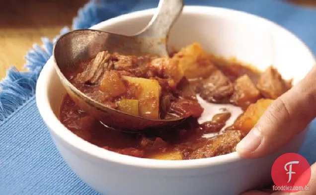 Ensopado De Carne Chili Fogão Lento