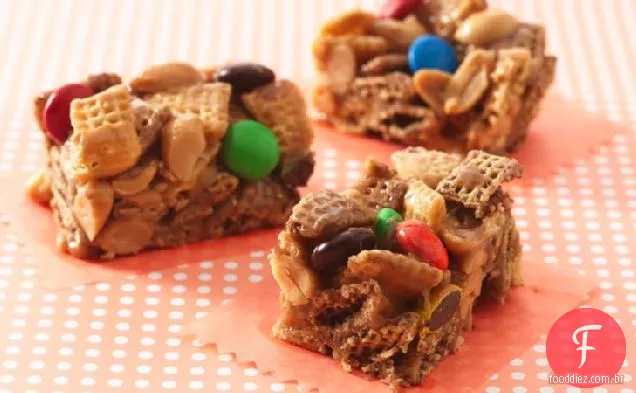 Barras Sem Glúten de amendoim e Chocolate Chex™ 
