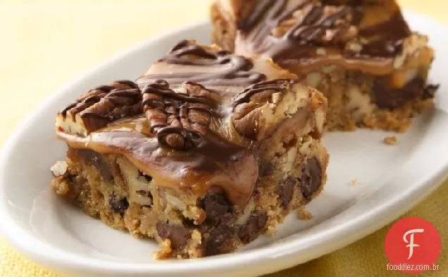 Ultimate Turtle Cookie Bars