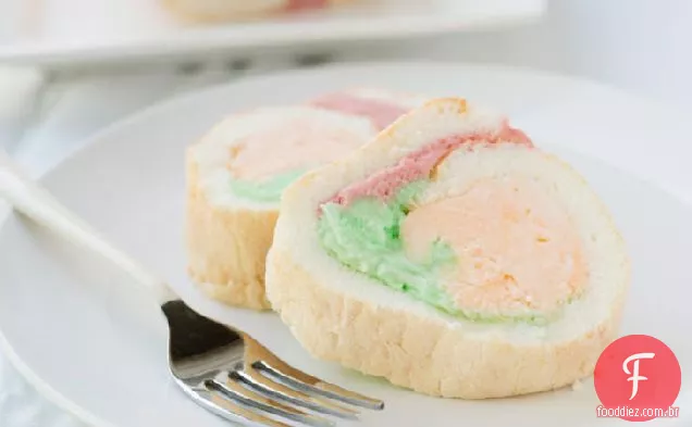 Rainbow Sherbet Roll