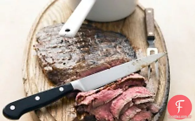 Bife De Flanco Marinado