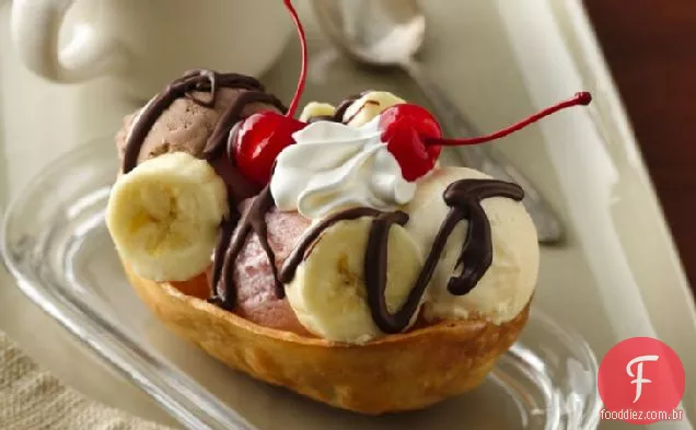 Banana Split Stand ' N Stuff ™ Sobremesa Tacos